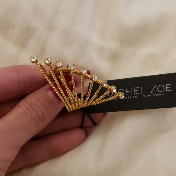 Rachel Zoe Gold Structural Ring - Picture 3 of 4